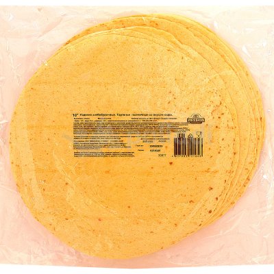 Лепешки Тортильи 800г пшеничные со вкусом сыра