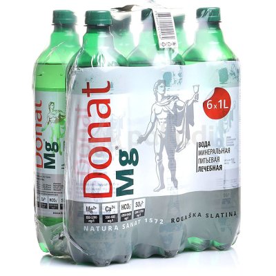Минеральная вода Донат 1л/6шт (уп)