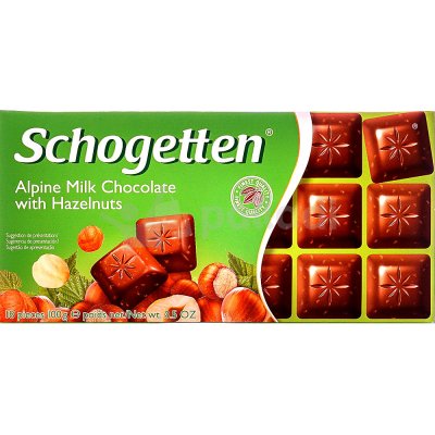 Шоколад Schogetten 100г молочный фундук