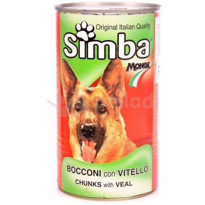 Simba Dog Monge Консервы для собак Телятина 1230г