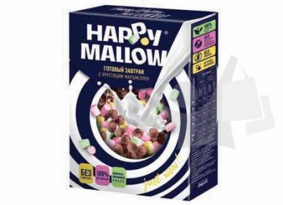 Сухой завтрак Happy Mallow 240г с маршмеллоу