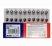 Лампа дополнительного освещения Koito 12V 5W T10x37 C5W
          Артикул: 2256