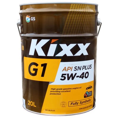 Масло моторное 5W40 SN PLUS KIXX G1 20л синтетическое
          Артикул: L2102P20E1
