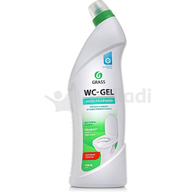 Средство для сантехники GRASS WC-GEL  Анти-ржавчина 1000мл