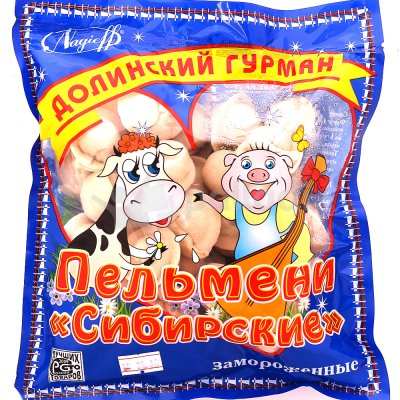 Пельмени Сибирские 400г Нагиефф