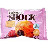 Бисквит Fitnes SHOCK 50г малиновый