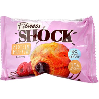 Бисквит Fitnes SHOCK 50г малиновый