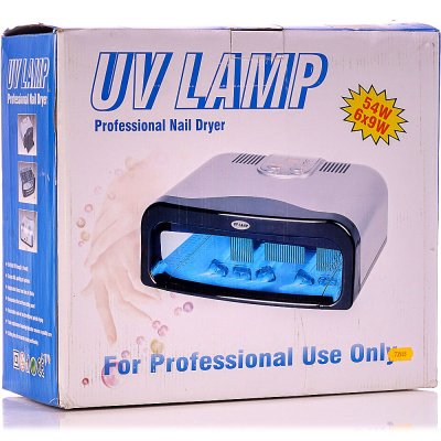 Лампа ультрафиолетовая UV 609 54W для двух рук с вентилятором