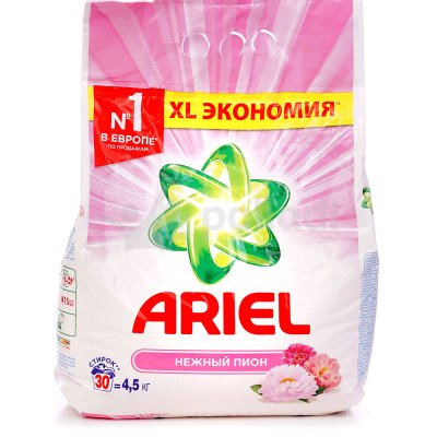 Стиральный порошок ARIEL Нежный пион 4,5кг
