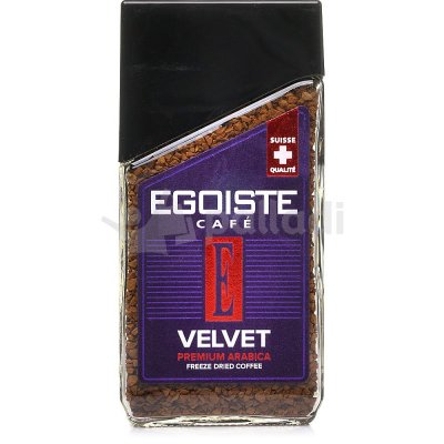 Кофе EGOISTE Velvet 95гр растворимый сублимированный