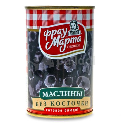 Маслины Фрау Марта 300г б/к ж/б