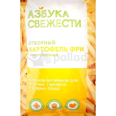 Азбука Свежести Картофель фри 1000г 