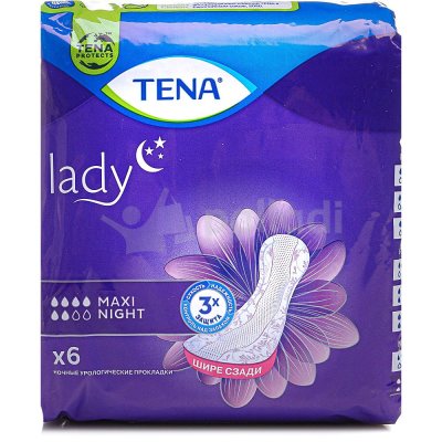 Прокладки урологические Tereza Lady Макси найт 6шт (1/8)