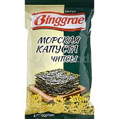 Чипсы Бингрей Морская капуста 40г 1/30