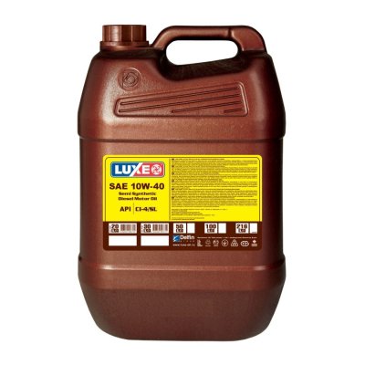 Масло моторное 10W40 CI-4/SL LUXЕ DIESEL 20л п/синтетическое
          Артикул: 228
