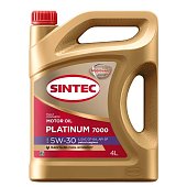 Масло моторное 5W30 SP/GF-6A SINTEC PLATINUM 7000 1л синтетическое
          Артикул: 600152