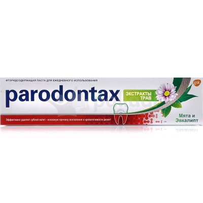 Зубная паста PARODONTAX 50мл Мята и эвкалипт