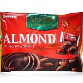 Конфеты Kabaya Almond Chocolate 109г молочный шоколад с цельным миндалем