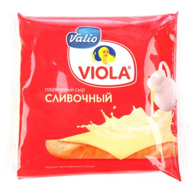 Сыр Viola 140г Сливочный нарезка 