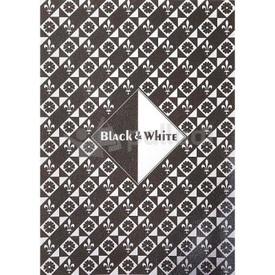 Блокнот А5 для эскизов 30л Black White ( листы белого и черного цыета)