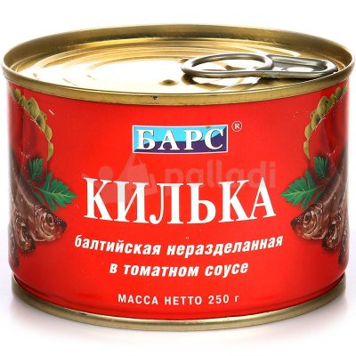 Килька обжаренная в т/с  250г Барс Калининград