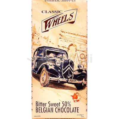 Шоколад Classic Wheels темный 100г какао 50%