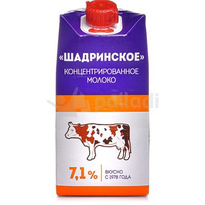 Молоко концентрированное 7,1% Шадринское 300г