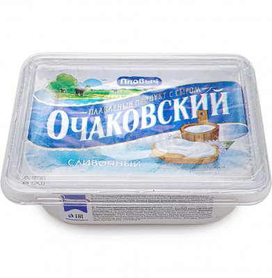 Продукт плавленый с сыром Очаковский 180г сливочный