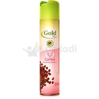 Освежитель воздуха GOLD mint 300мл Coffee