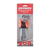 Набор шестигранных ключей TORX ZIPOWER
          Артикул: PM4461