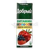 Напиток сокосодержащий Добрый 0,95л ягодный микс