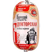 Колбаса вареная Докторская ГОСТ 450г Барский продукт  