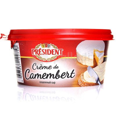 Сыр плавленый Президент Creme De Camembert 50% 125г
