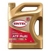 Масло трансмиссионное SINTEC ATF MULTI 4л синтетическое
          Артикул: 324710