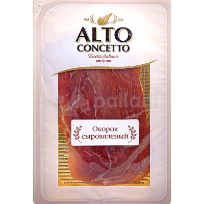 Окорок ВИК ALTO CONCETTO 100г нарезка сыровяленая