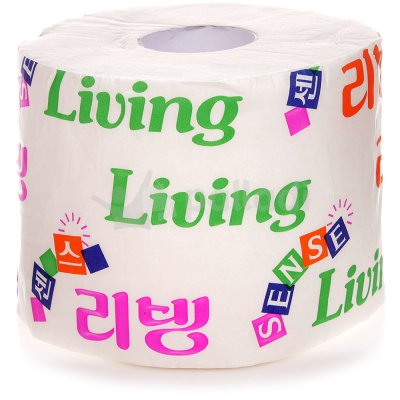 Бумага туалетная Living 2-х слойная 50м, 1 рулон купить за 89 руб. с ...