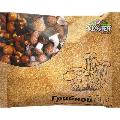 Корвет Грибной дуэт 300г целые