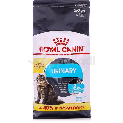 Royal Canin Urinary Care Корм для кошек для профилактики образования мочевых камней 400г+0,16кг 