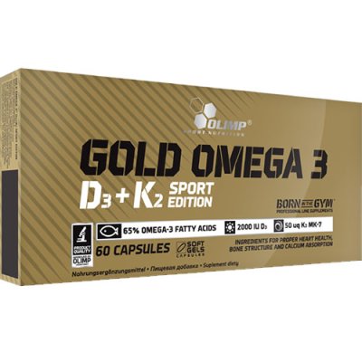 Olimp Gold Omega 3 D3+K2 (60 капс)