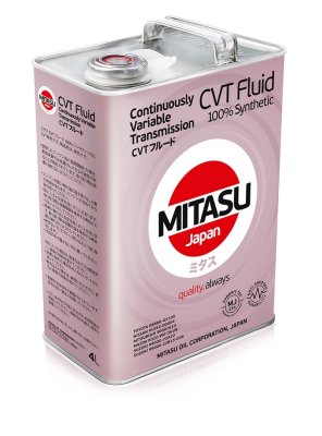 Жидкость для АКПП MITASU CVT FLUID 4л синтетическая
          Артикул: MJ-322/4
