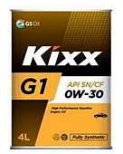 Масло моторное 0W30 SN/GF-5/CF KIXX G1 4л синтетическое
          Артикул: L209944TE1