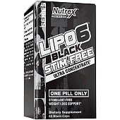 Nutrex Lipo-6 Black Stim-Free Ultra Concentrate (60 капс)