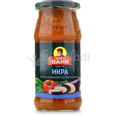 Дядя Ваня Икра из баклажанов 460г по-балкански