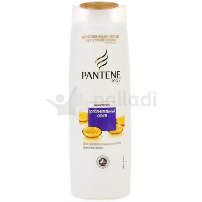 Шампунь PANTENE Дополнительный объем без силикона для тонких волос 400мл