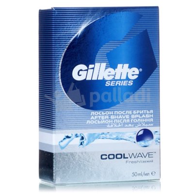 Срок до 31.10.20г Лосьон после бритья GILLETTE Cool Wave 50мл