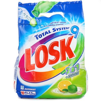 Стиральный порошок Losk 1,5кг 2в1