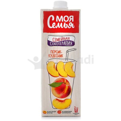 Напиток Моя Семья 0,95л персик-кудесник