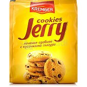 Печенье сдобное Jerry с кусочками глазури 170г
