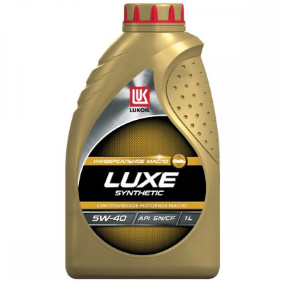 Масло моторное 5W40 SN/CF A3/B4 LUKOIL LUXE 1л синтетическое
          Артикул: 207464