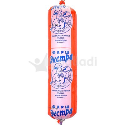 Фарш Добрый повар Экстра 500г свинина, говядина